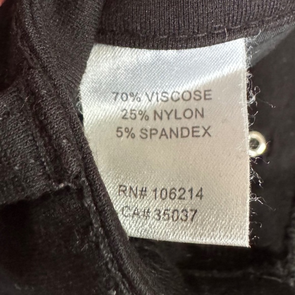 Joe’s Jeans Black Skinny Legging Pants – Size 26 - Picture 3 of 6